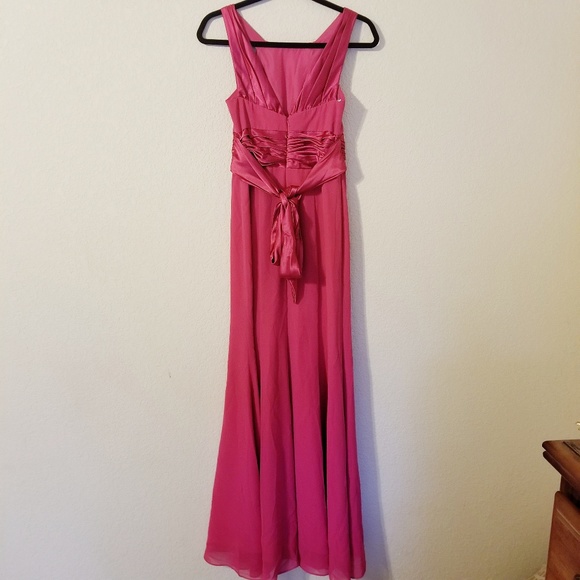 Davids Bridal Ven Style F12732 Bridesmaid Dress - Picture 3 of 8